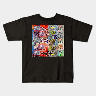 Portuguese folk art Kids T-Shirt